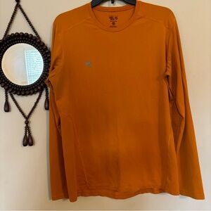 Mountain Hardwear Men's Rust Long Sleeve Tee